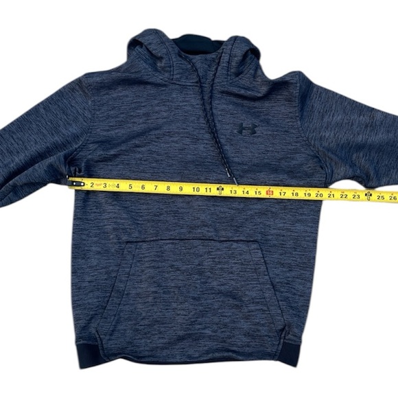 Under Armour Black and Gray Hoodie Under Armour ColdGear Loose Pullover XL - Picture 7 of 7